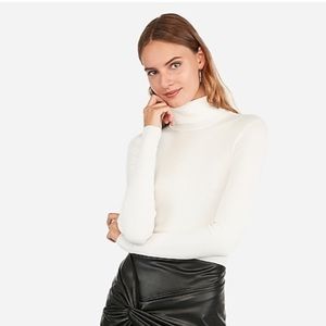 Express ribbed turtle neck